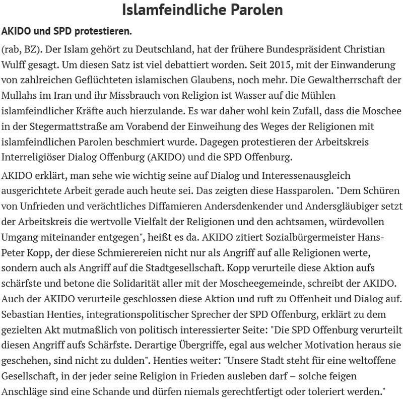 Quelle: Badische Zeitung Redaktion